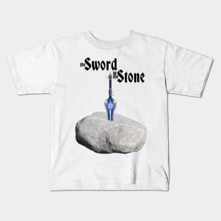 The Sword In The Stone - Thunderfury - WoW Classic - Black Writing Kids T-Shirt